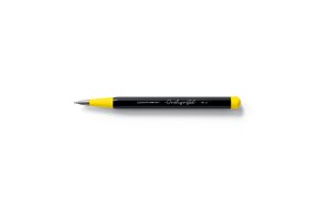 PENCIL 0.7 LEUCHTTURM DREHGRIFFEL Nr.2 BAUHAUS BLACK/LEMON 371288